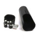 J.Michael D-02 Leather Clamp and Cap for Soprano Sax