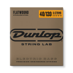 Dunlop DBFS40120 LG Scale Flatwound Stainless Steel