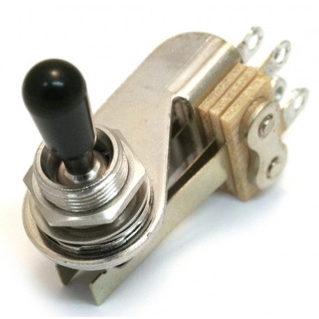 FENDER 3-POSITION GUITAR TOGGLE SWITCH WITH BLACK TIP