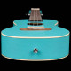 Ortega Earth RULAGOON Concert Ukulele (Okoume Lagoon Turquoise)