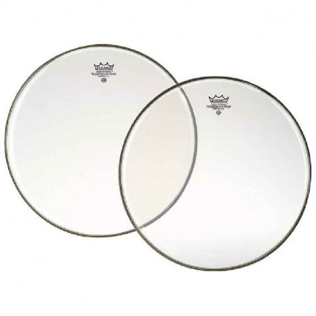 REMO Clear Controlled Sound Top Clear Dot 13”