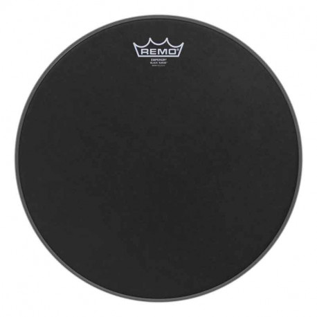 REMO Emperor Black Suede 10" (BE-0810-ES)