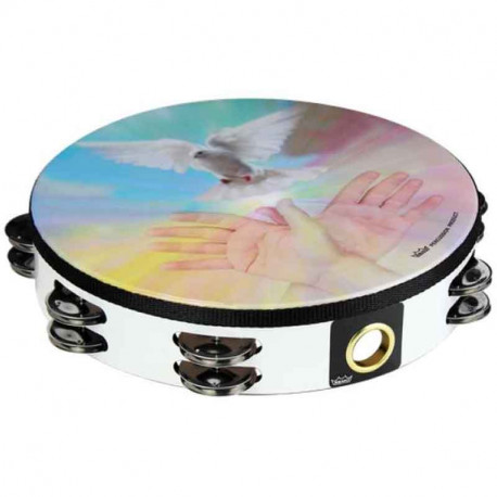 REMO Double Row Praise Tambourin Ruach Spirit 10" (TA-9210-00-23)