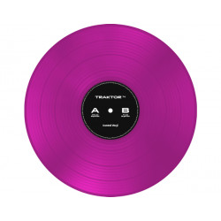 NATIVE INSTRUMENTS TRAKTOR CONTROL VINYL NEON PINK TRANSPARENT