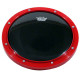 REMO Practice Pad Tunable Red Ambassador Ebony 8" (REMO RT-0008-58)