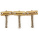 FENDER AMERICAN VINTAGE TELECASTER COMPENSATED BRIDGE SADDLES (3)