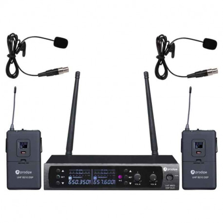 Prodipe UHF B210 DSP Lavalier Duo