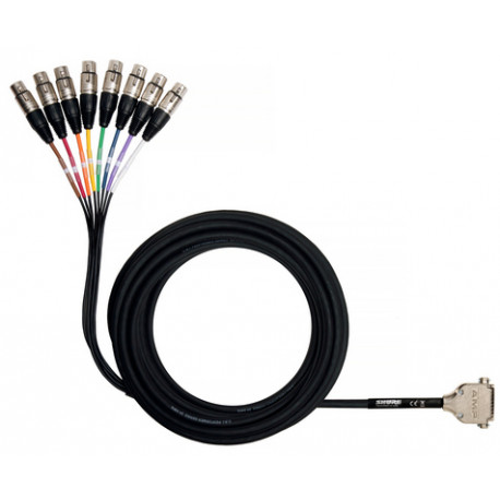 SHURE DB25-XLRF
