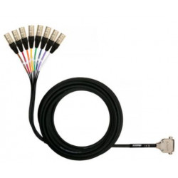 SHURE DB25-XLRM