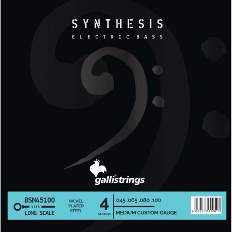 GALLISTRINGS BSN45100 4 STRINGS MEDIUM CUSTOM