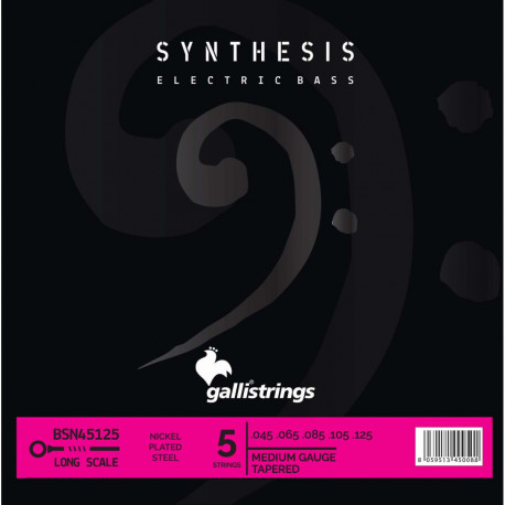 GALLISTRINGS BSN45125 5 STRINGS MEDIUM - TAPERED