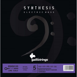 GALLISTRINGS BSN50135 5 STRINGS MEDIUM HEAVY - TAPERED