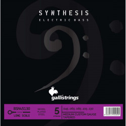 GALLISTRINGS BSN45130 5 STRINGS MEDIUM CUSTOM - TAPERED