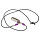 Hohner Miniature Mini Harmonica Necklace M38N-PU C-major Purple