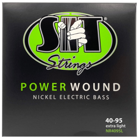 SIT STRINGS NR4095L EXTRA LIGHT POWER WOUND NICKEL BASS STRING