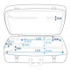ROCKCASE RC ABS 26030B - Standard Line Trumpet ABS Case