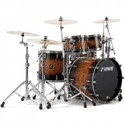 Sonor PL12 Stage 3 Shells NM 13087 Walnut Brown Burst