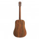 LAVA MUSIC LAVA ME 4 SPRUCE 36'' WOODGRAIN BROWN & BURLYWOOD