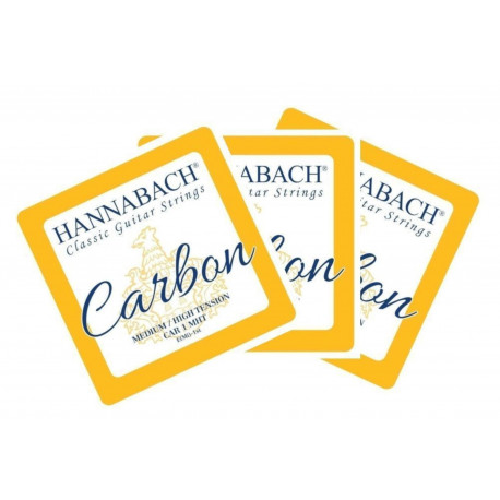 Hannabach CAR8MHT Carbon (1-3 струна)ch (medium/high) Carbon CAR8MHT