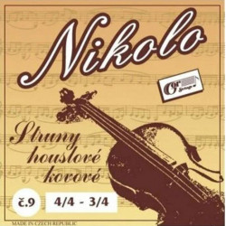 GorStrings Nikolo № 9 4/4-3/4 (1 шт) - струна Ре для скрипки