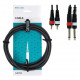 GEWA Basic Line 2x Mono Jack 6,3 мм/2x RCA (6 м)