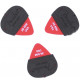 FENDER MOJO GRIP 3 PK DELRIN .96