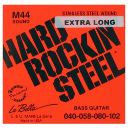 La Bella Stainless Steel Round Wound M44, 40-102