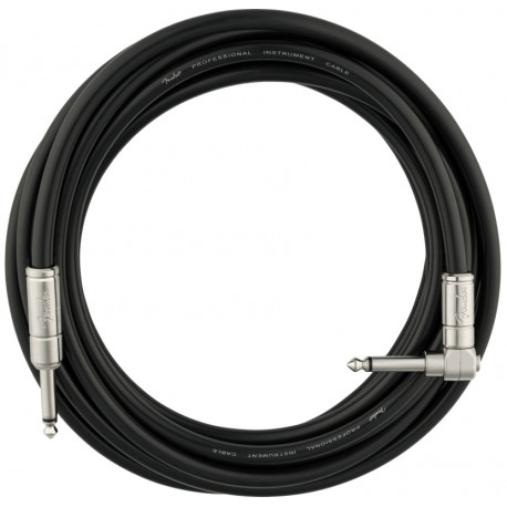 FENDER CABLE PROFESSIONAL SERIES KILL SWITCH 15' ANGLED BLACK
