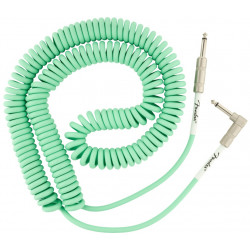 FENDER CABLE ORIGINAL SERIES 30' COIL SURF GREEN