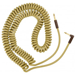 FENDER CABLE DELUXE SERIES COIL 30' TWEED
