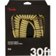 FENDER CABLE DELUXE SERIES COIL 30' TWEED