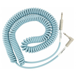 FENDER CABLE ORIGINAL SERIES 30' COIL DAPHNE BLUE