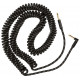 FENDER CABLE DELUXE SERIES COIL 30' BLACK TWEED