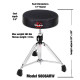 Gibraltar 9808ARW 13" Airtech Web Round Drum Throne