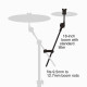 Gibraltar SC-CLBRA 18" Cymbal Arm