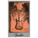FENDER SURF TEE GREY HEATHER XL