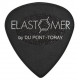 IBANEZ EL16ST10S-HBK ELASTOMER HARD 1MM PICK BLACK