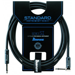 IBANEZ SI10L INSTRUMENT CABLE 3M ANGLED