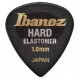 IBANEZ EL16HD10S-HBK ELASTOMER SOFT 1MM PICK BLACK