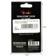 FENDER DURA-TONE DELRIN PICKS 0.71 MM, 351 SHAPE - 12 PACK OLYMPIC WHITE