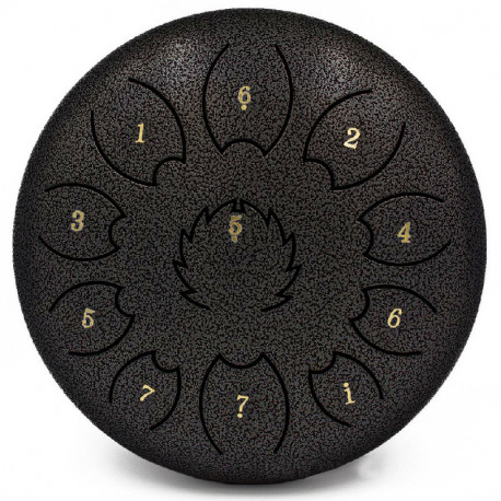 Fzone STD6I11N Steel Tongue Drum (Black)