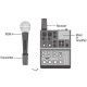 NUX B-3RC 2.4GHz Wireless Microphone System