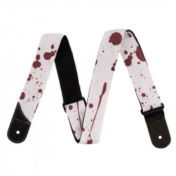 Jackson Strap 2" Splater Red аnd White