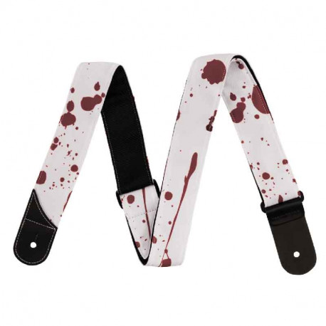 Jackson Strap 2" Splater Red аnd White