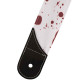 Jackson Strap 2" Splater Red аnd White