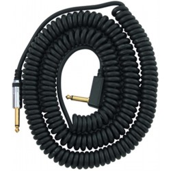 VOX VINTAGE COILED CABLE, BLACK