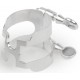 D`ADDARIO HAS1S H-Ligature & Cap - Alto Sax Silver Plated
