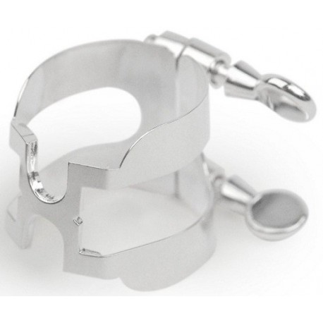 D`ADDARIO HAS1S H-Ligature & Cap - Alto Sax Silver Plated