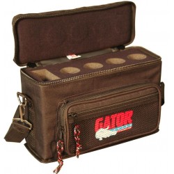 GATOR GM-4 - 4 Microphones Bag