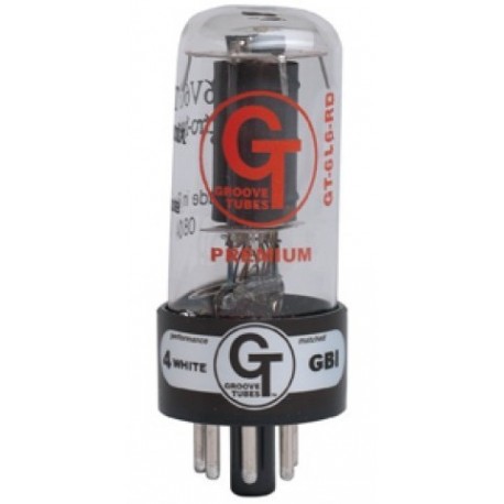 FENDER GT 6V6 RD M MATCHED PWR TUBES MED
